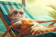 смешной-имбирный-кот-загорает-на-солнце-с-ладонями-и-морем-заднем-301916964.jpg